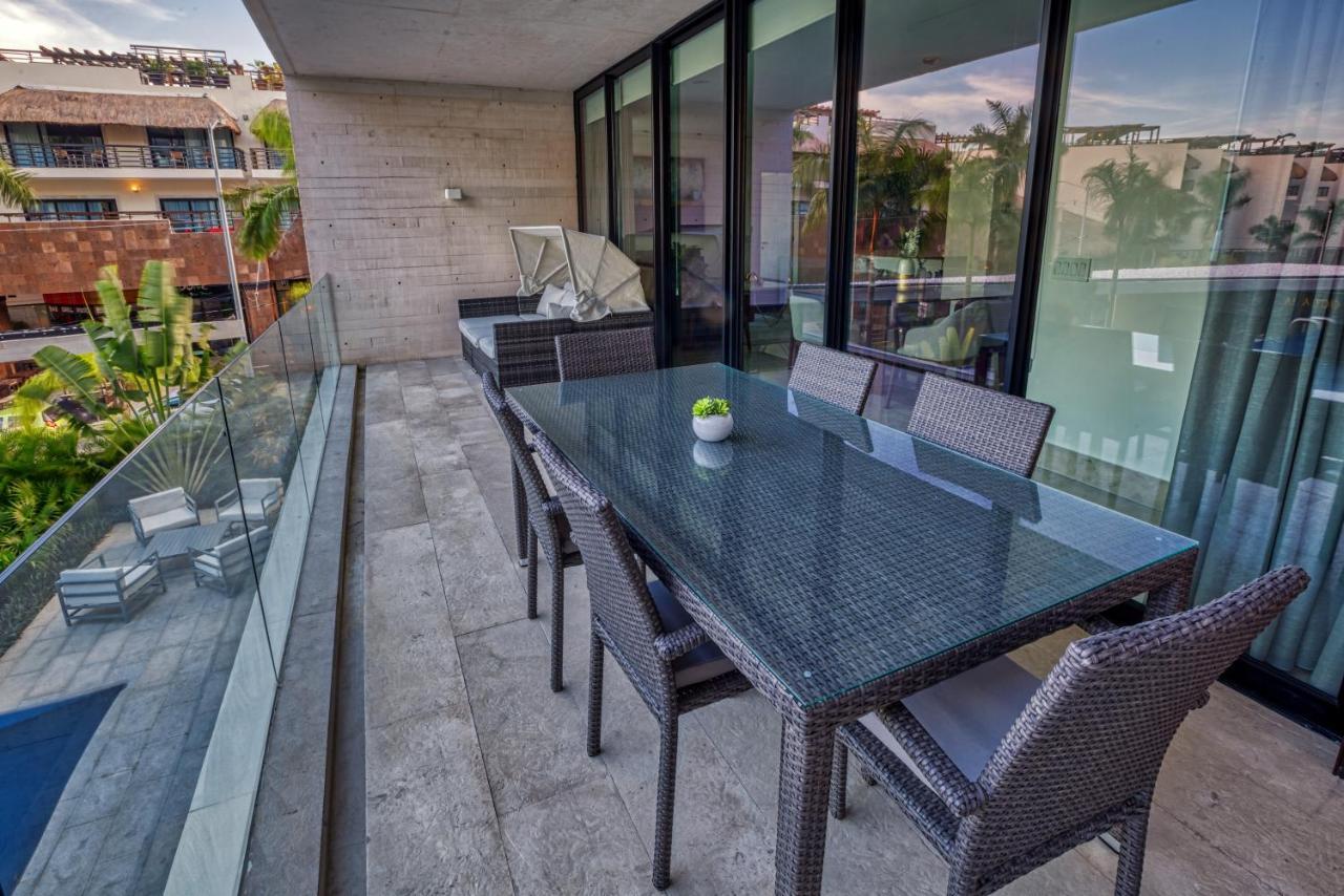 Astonishing Condo With Balcony In A Private Complex With Pool And Gym Playa del Carmen Zewnętrze zdjęcie